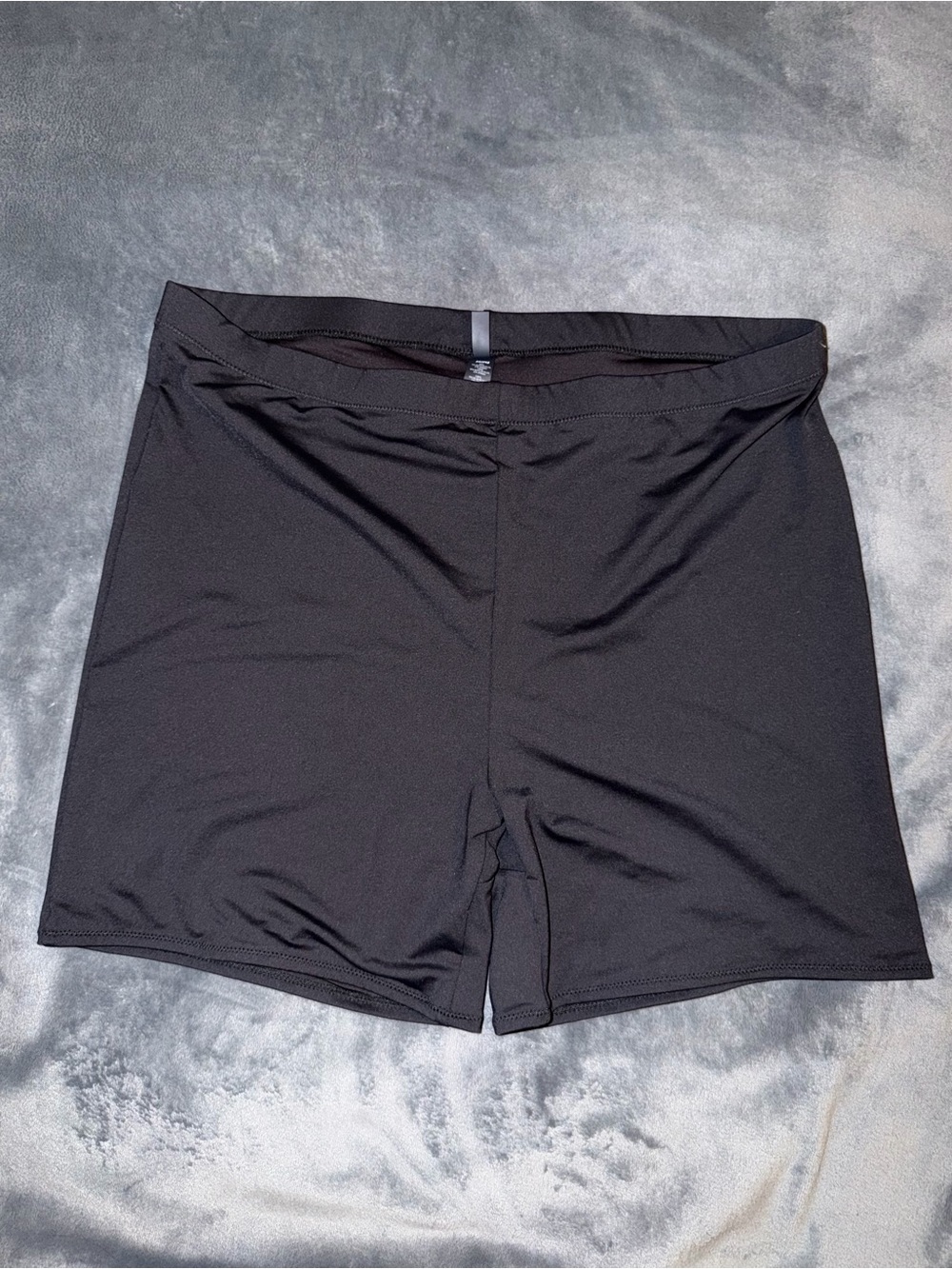 SKIMS Black Swim Bike Shorts
